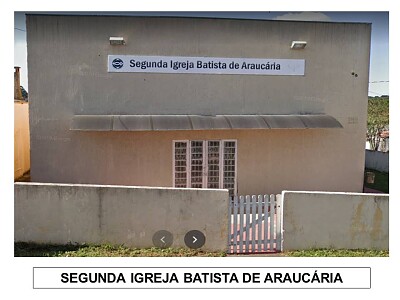 SEGUNDA IGREJA BATISTA