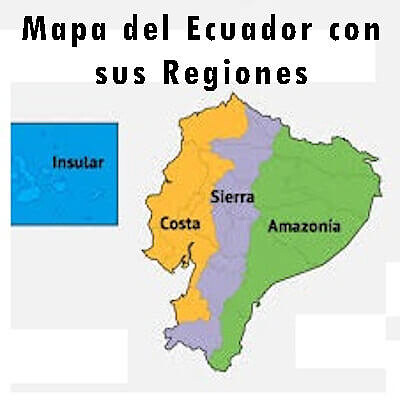 MAPA DEL ECUADOR