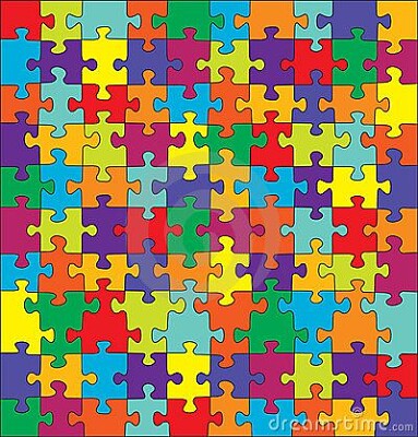 multicolored puzzle
