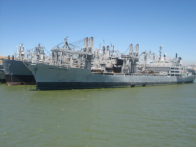 Suisun Bay Reserve Fleet jigsaw puzzle