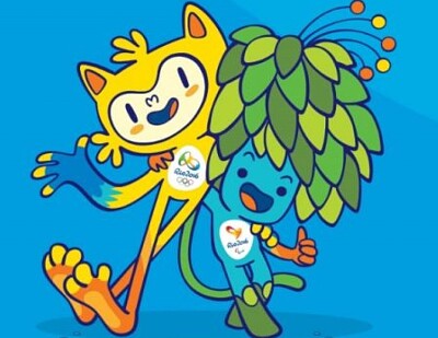 פאזל של Mascotes Olímpicos 2016 - Vinicius e Tom