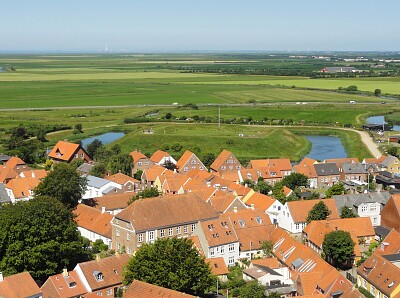 Ribe and the marshes jigsaw puzzle