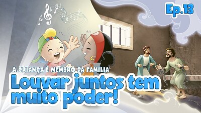 Louvar juntos tem muito poder