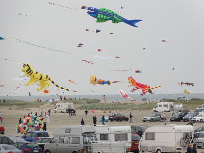 Kite festival, Rømø, Denmark