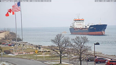 Chiberta mt (IMO-9333814) flags southbound from Lake Huron