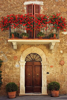 sacada e porta