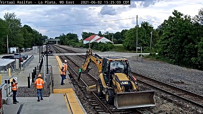 CAT-420F backhoe MOW Equip