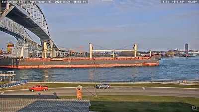  "saltie " m/v Lyulin at Blue Water Bridge