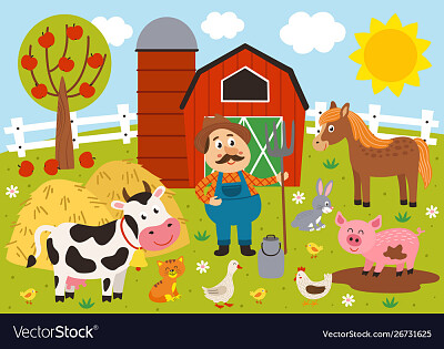 FARM ANIMALS jigsaw puzzle