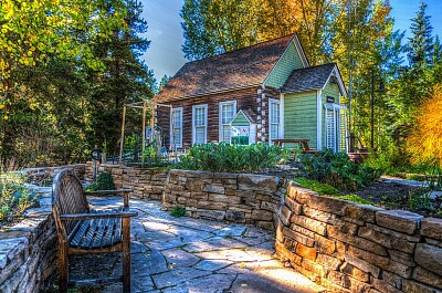 Forest house