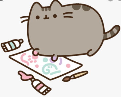 Cat painting