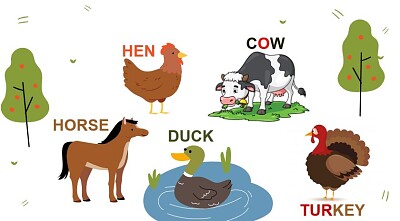 פאזל של FARM ANIMALS