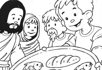 A multiplicação pães e peixes