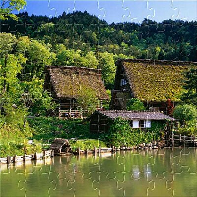 Paysage inconnu jigsaw puzzle