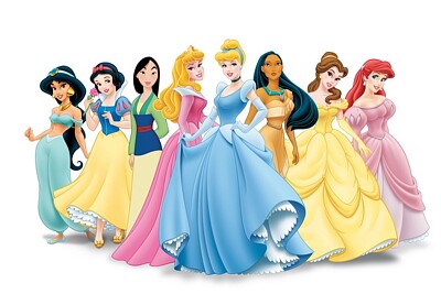 פאזל של princesses