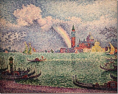 Signac Venise arc en ciel