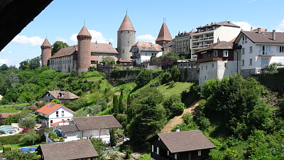 Estavayer-le-Lac château jigsaw puzzle