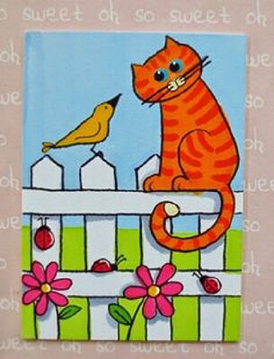 Bird and Kitty jigsaw puzzle