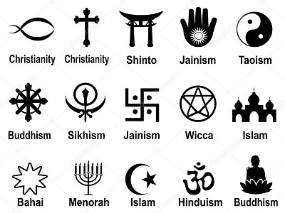 Símbolos religiosos jigsaw puzzle