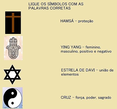 Símbolos religiosos jigsaw puzzle