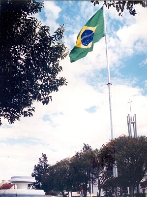 Praça da Bandeira década de 1990