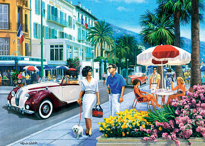 Promenade des anglais jigsaw puzzle