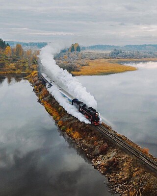 Tren Ruso jigsaw puzzle