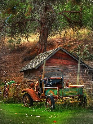 Old farm truck