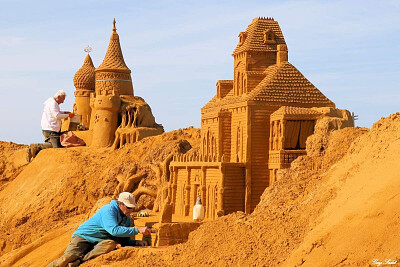 Château de Sable au Touquet jigsaw puzzle