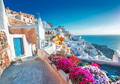 Santorini jigsaw puzzle