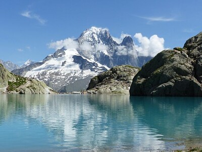 Chamonix LE LAC BLANC, alt. 2352m