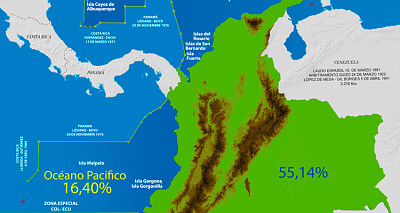 océanos de Colombia