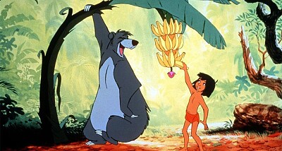 Mowgli y Baloo jigsaw puzzle