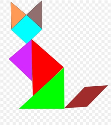 Tangram Gato