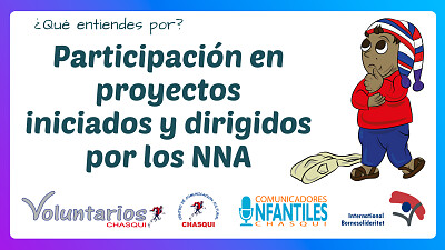 Participación iniciado y dirigido por NNA