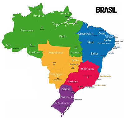 פאזל של MAPA DO BRASIL