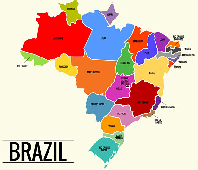 פאזל של MAPA DO BRASIL