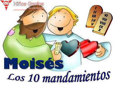 פאזל של Moises y los 10 mandamientos