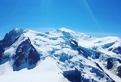 Aiguille Du Midi, 3842 Mètres.