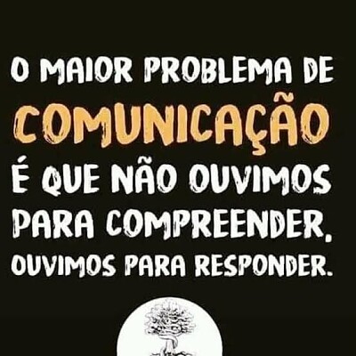 Comunicação  problema e solução