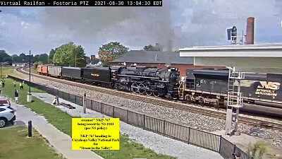  "steamer  " NPK-767 at Fostoria,OH/USA (puzzle-1)