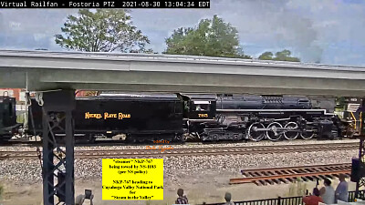  "steamer  " NPK-767 at Fostoria,OH/USA (puzzle-2)