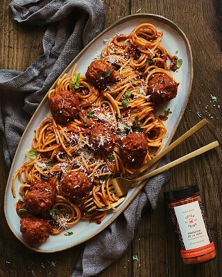 פאזל של Spaghetti   Meatballs