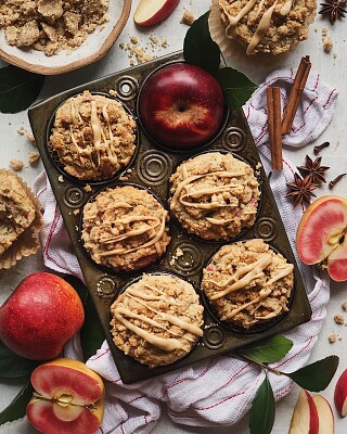פאזל של Apple Streusel Muffins