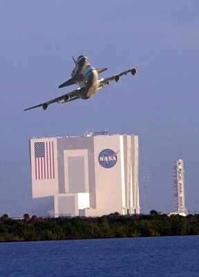 Shuttle at KSC