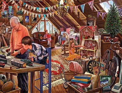 Salle de jeux jigsaw puzzle