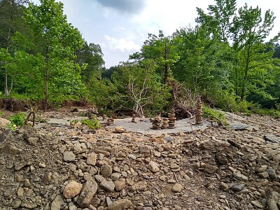 Rock stacks jigsaw puzzle