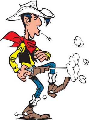 פאזל של Lucky luke