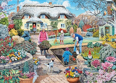 Avec mes grands parents jigsaw puzzle