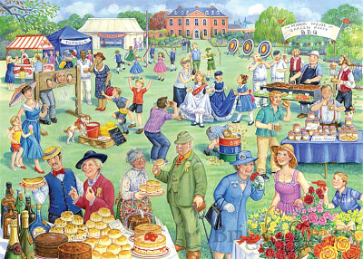 Garden party jigsaw puzzle